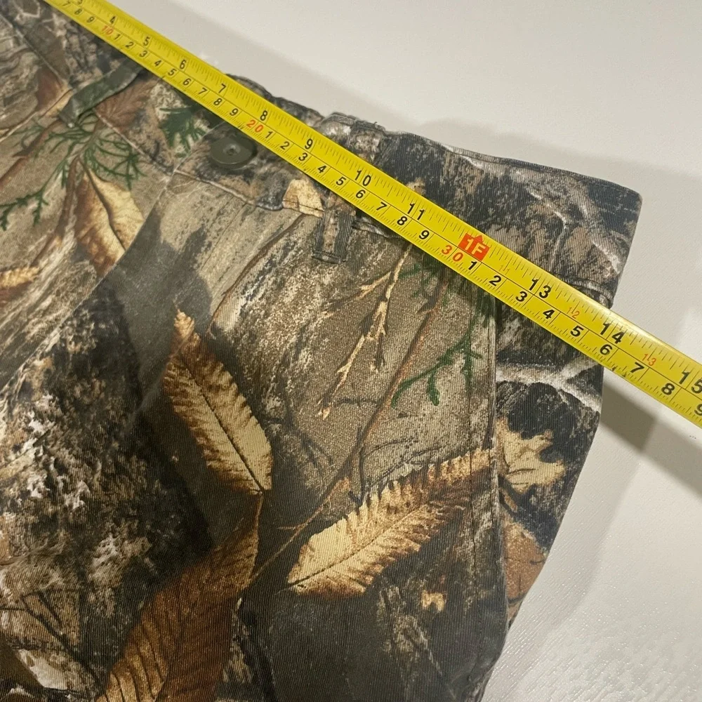 LINCOLN Youth Large Cargo Pants Camo Realtree Edge Hunting Boys Size L.